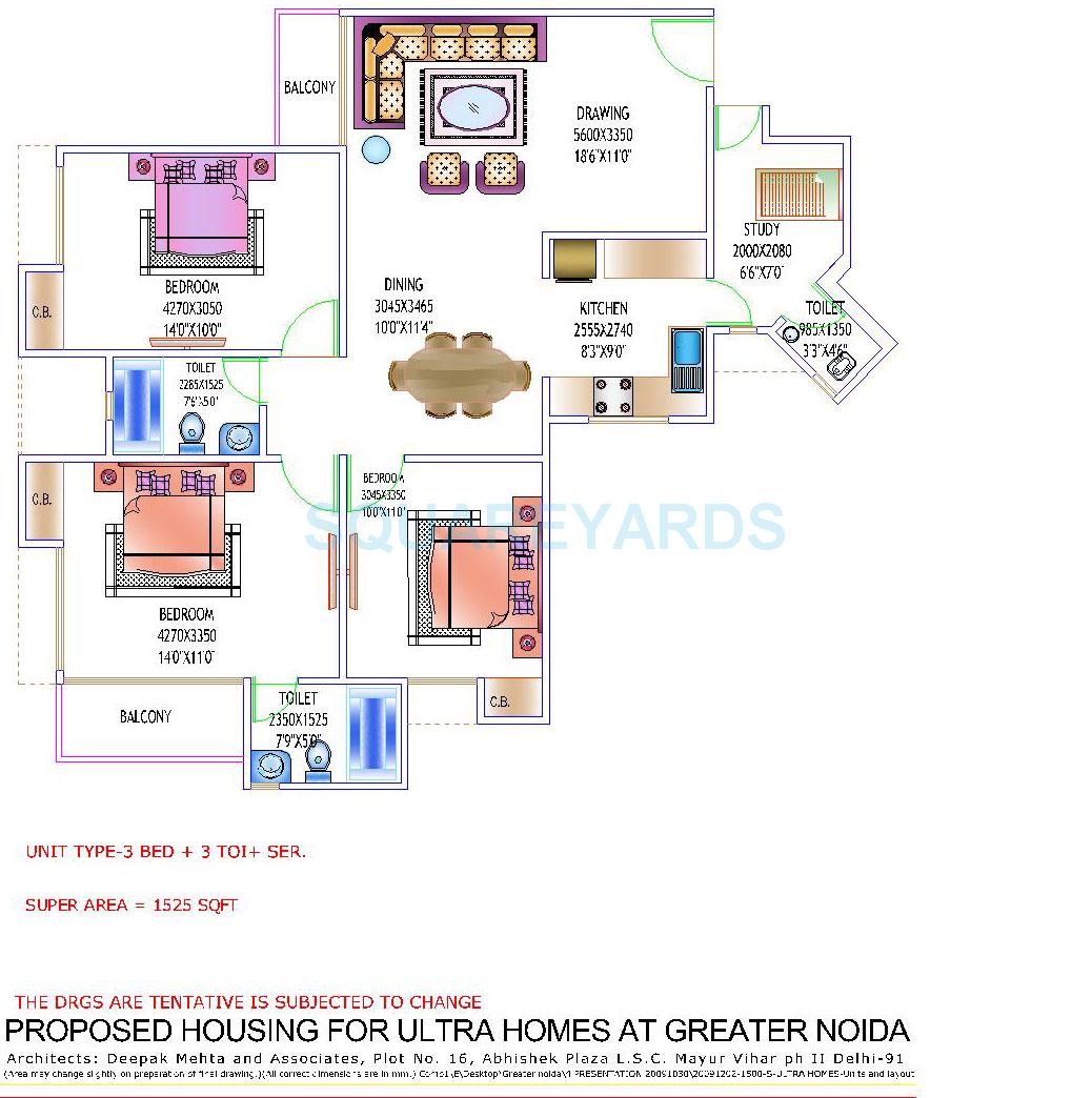 Amrapali Castle — floor plan 3