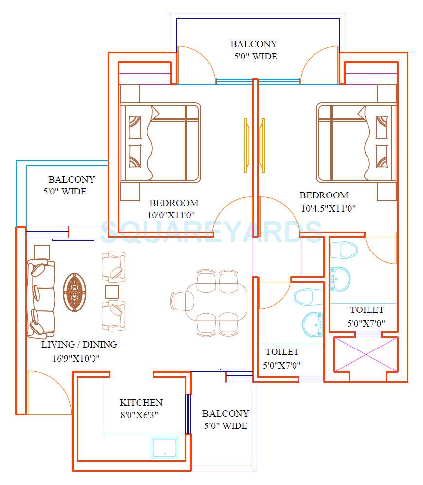 Shubhkamna Epic — floor plan 1