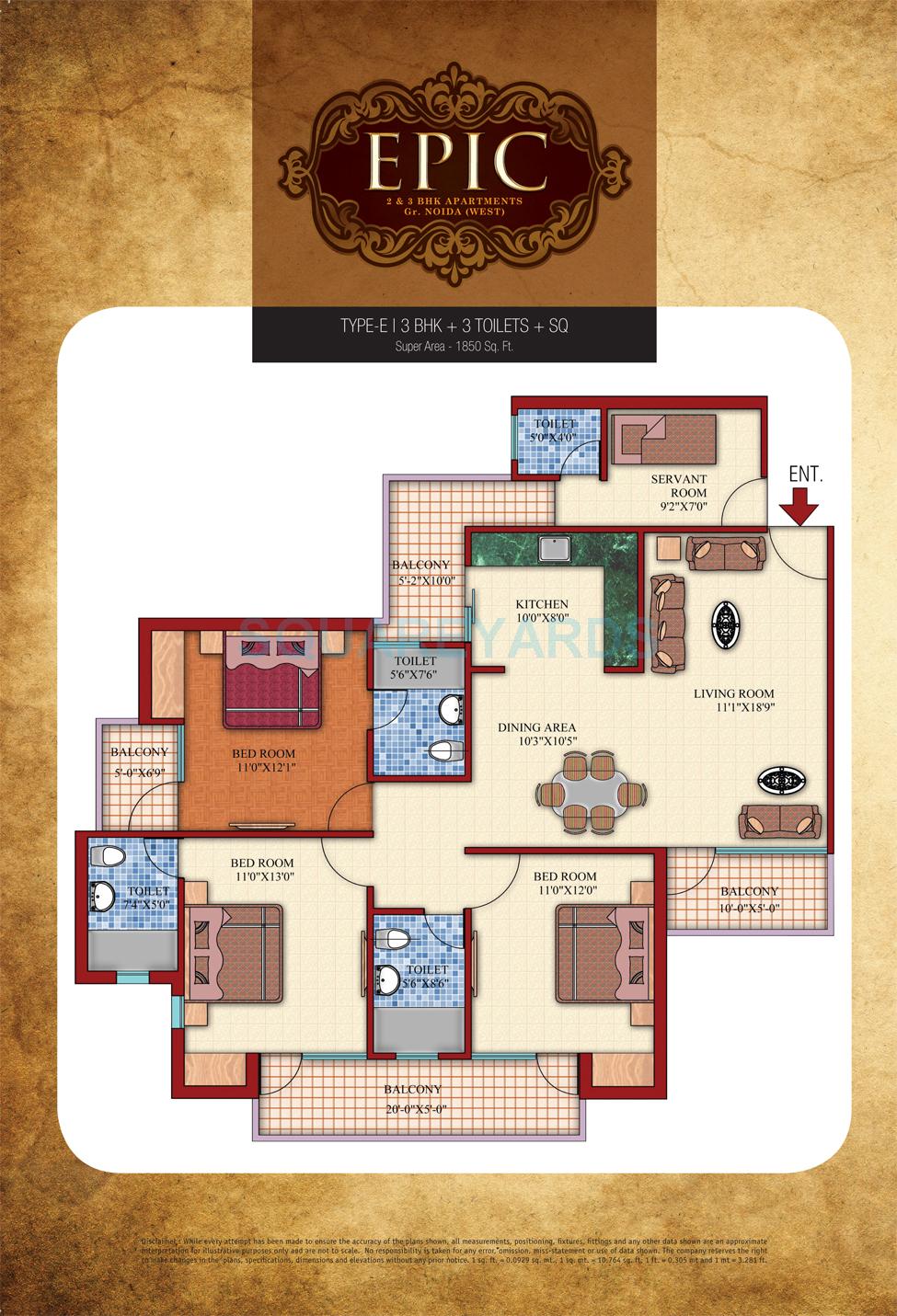 Shubhkamna Epic — floor plan 5