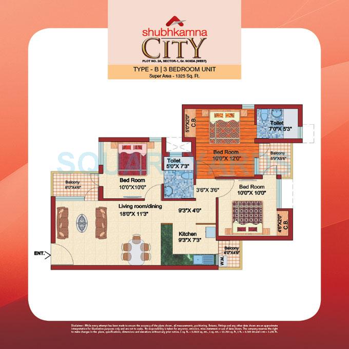 Shubhkamna City — floor plan 2