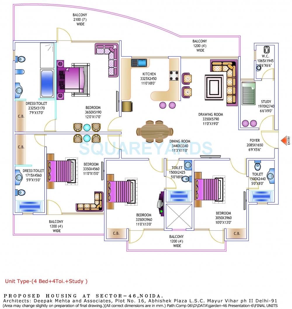 Gardenia Glory — floor plan 3