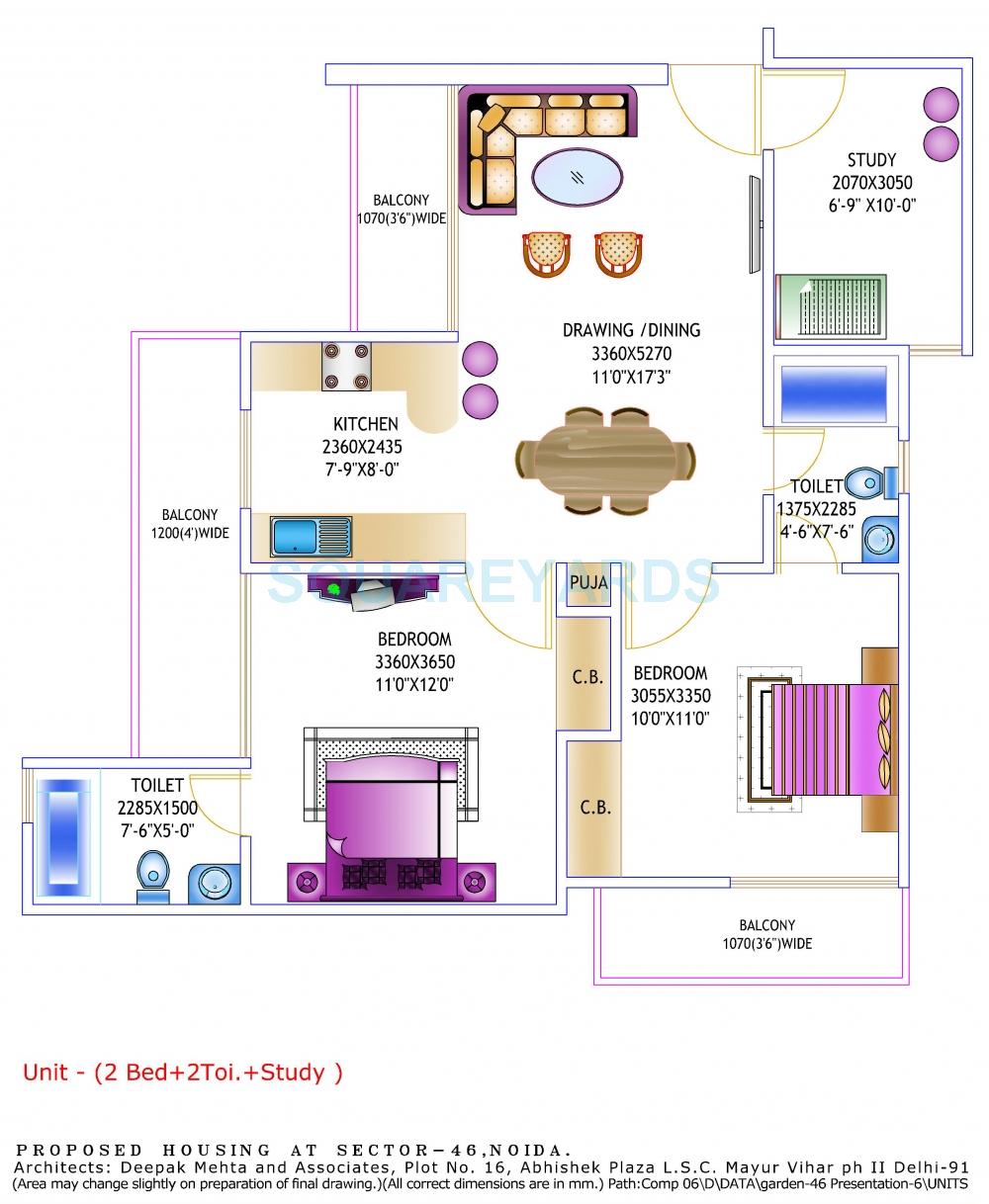 Gardenia Glory — floor plan 1