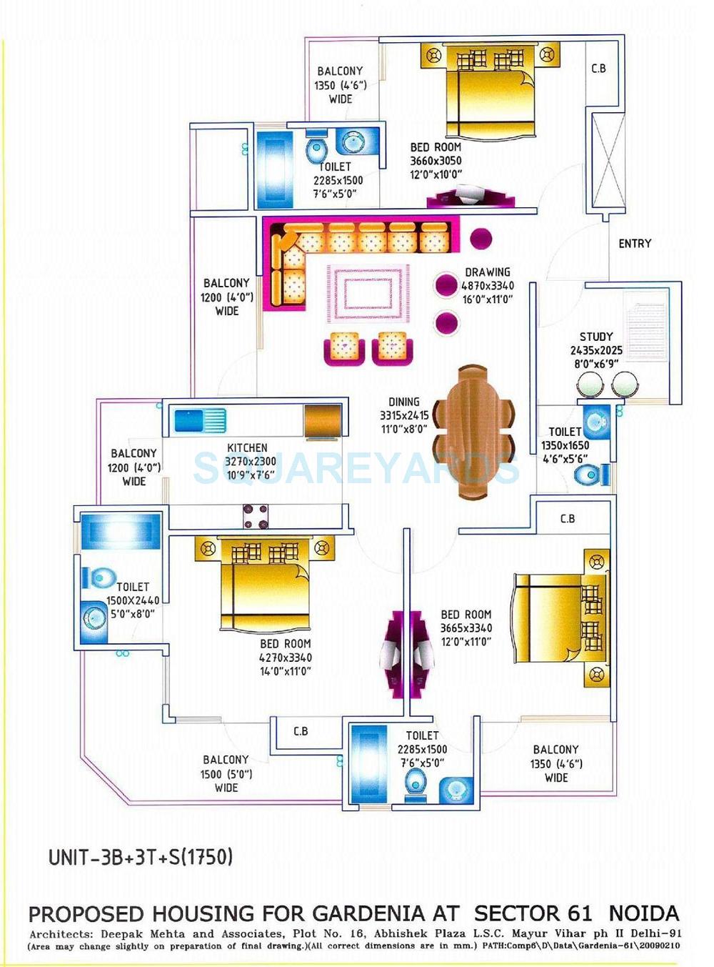 Gardenia Grace — floor plan 3