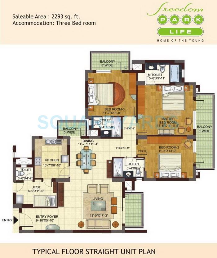 BPTP Freedom Park Life — floor plan 5