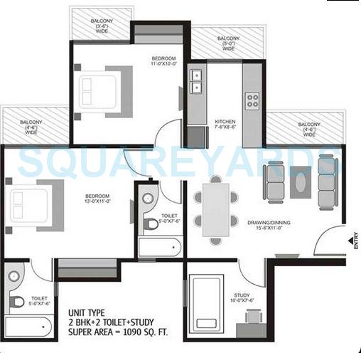 Homes 121 — floor plan 1
