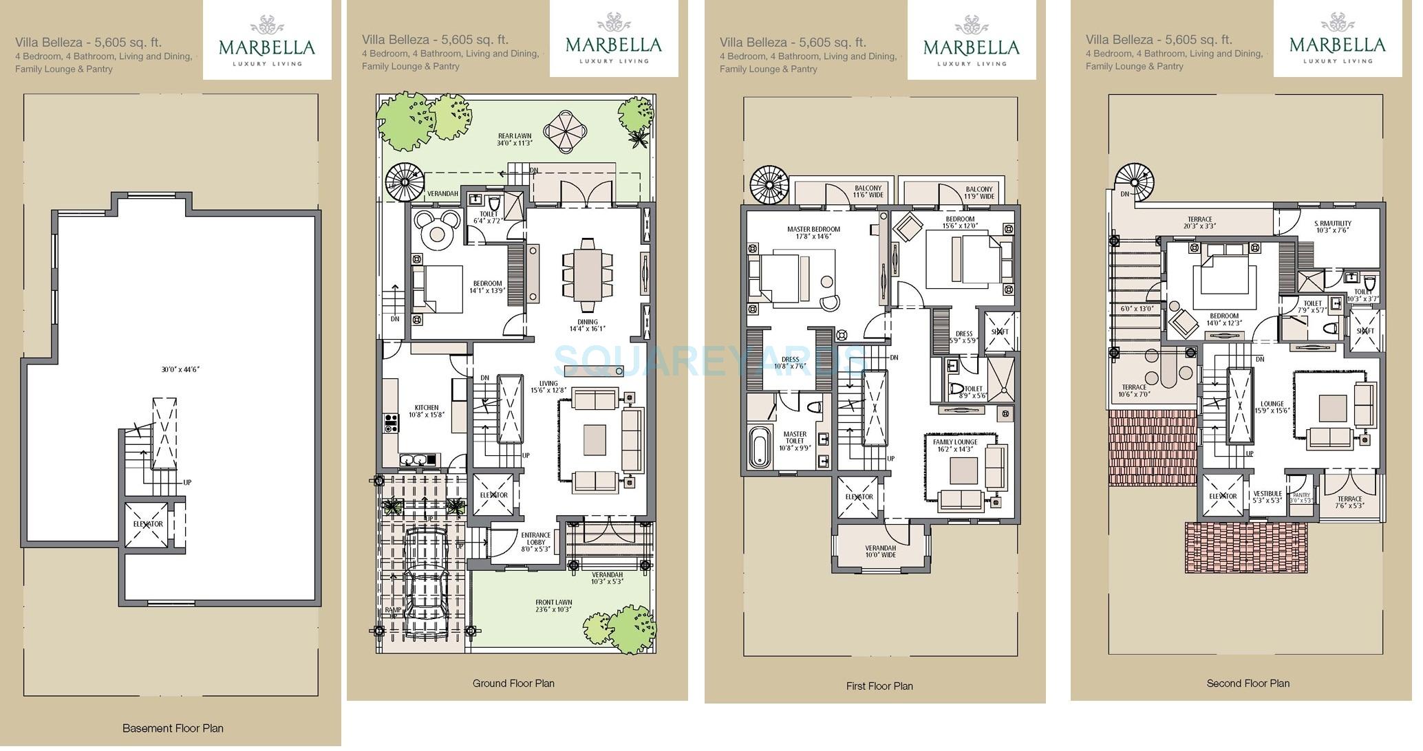 Emaar Marbella — floor plan 1