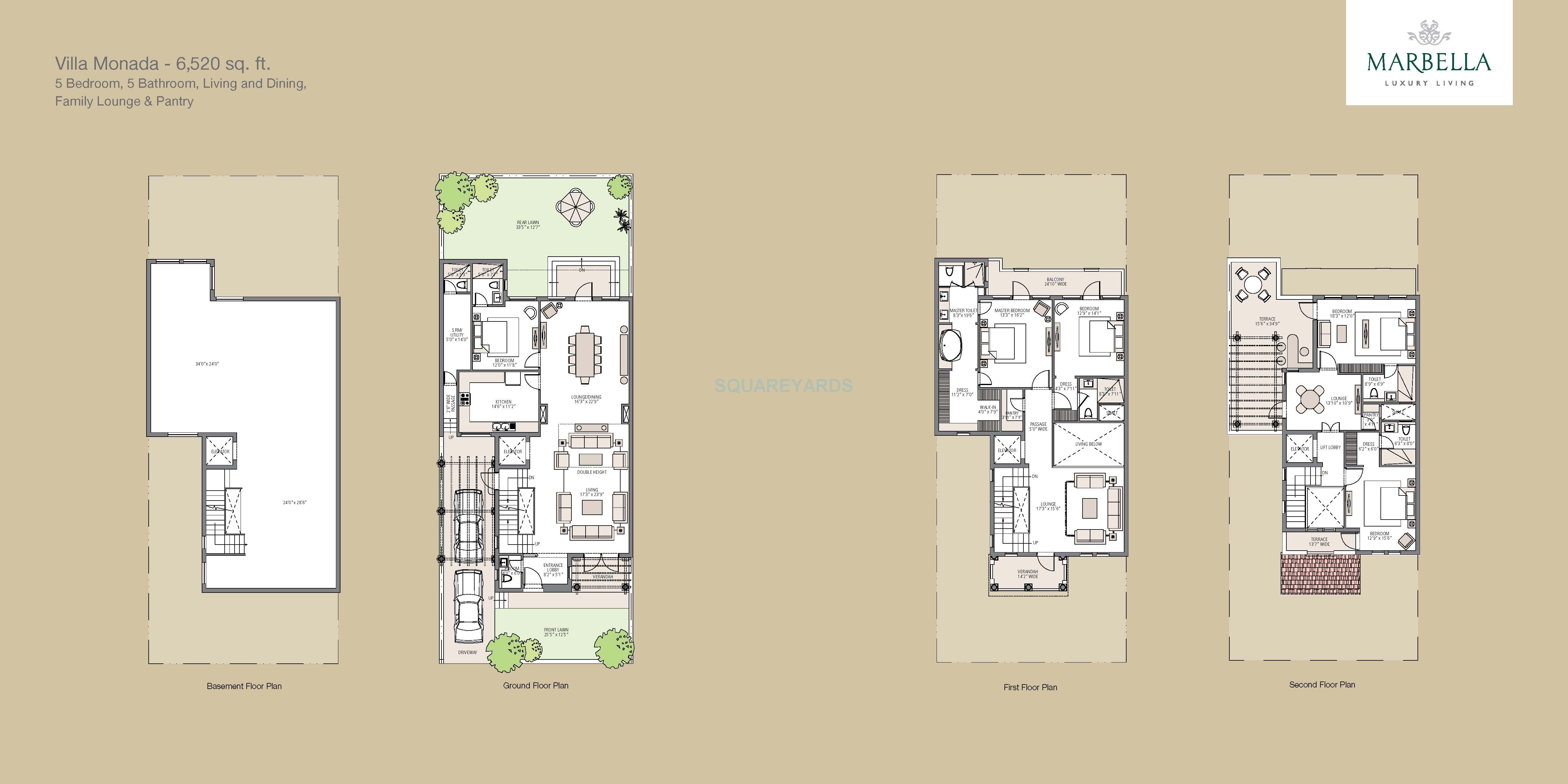 Emaar Marbella — floor plan 3