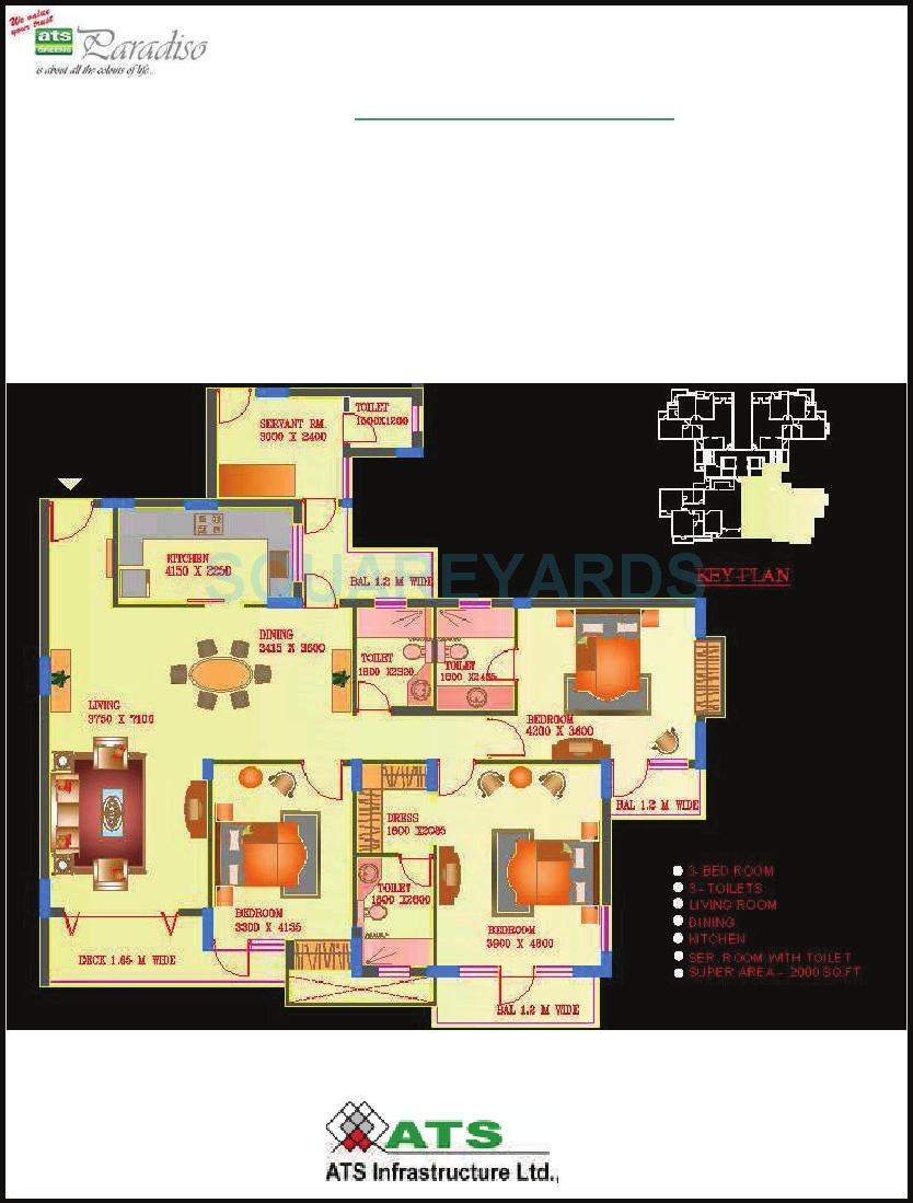 ATS Paradiso — floor plan 2