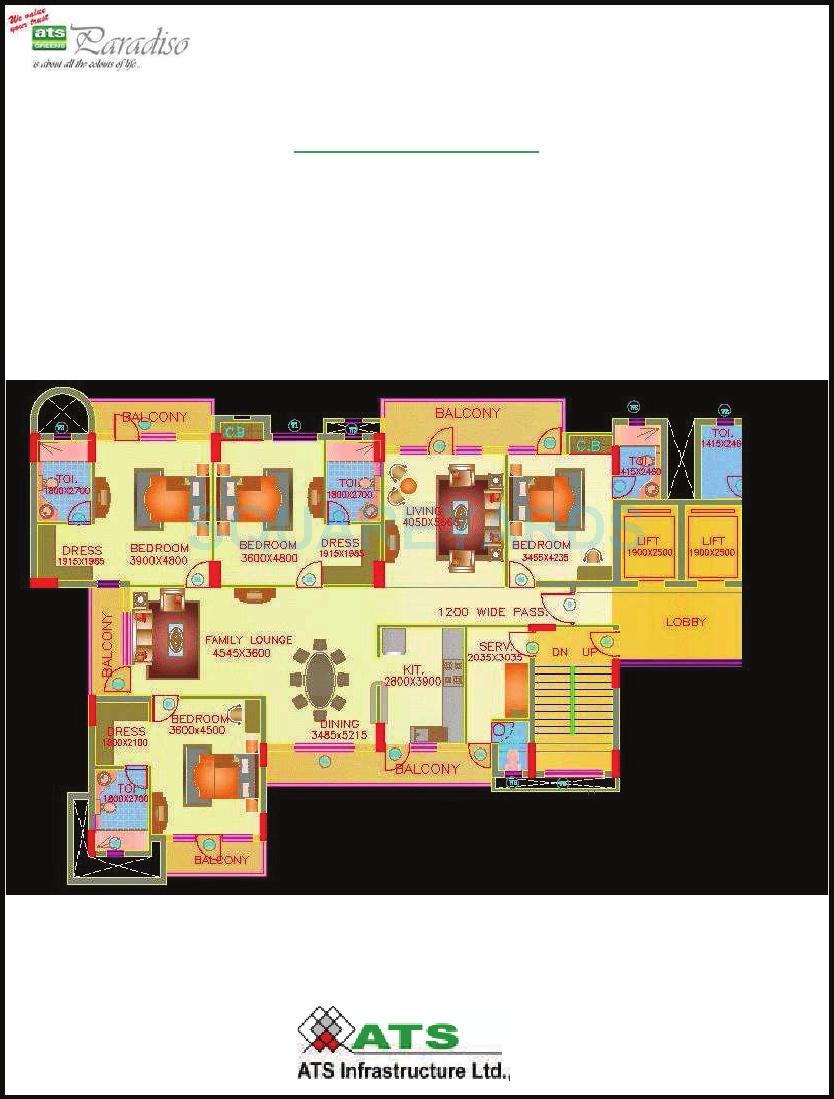 ATS Paradiso — floor plan 3
