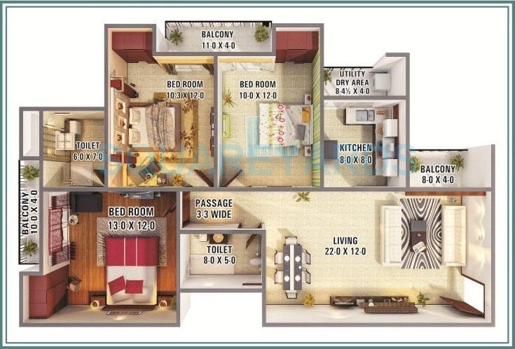 Morpheus Greens — floor plan 2