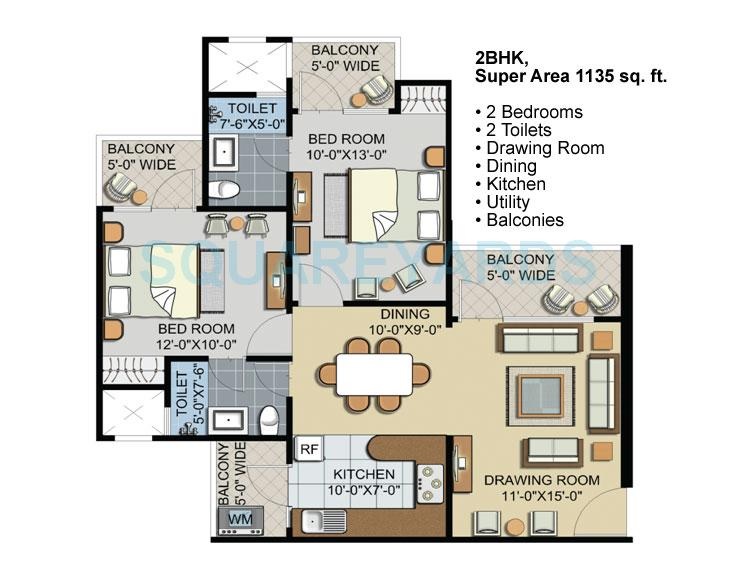 Civitech Sampriti — floor plan 1