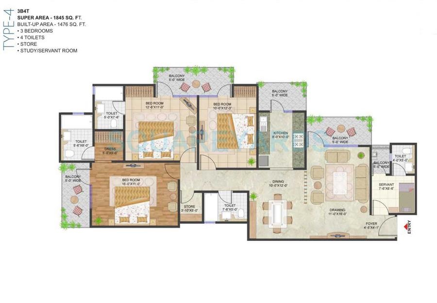Prateek Stylome — floor plan 1