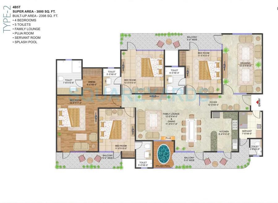 Prateek Stylome — floor plan 3