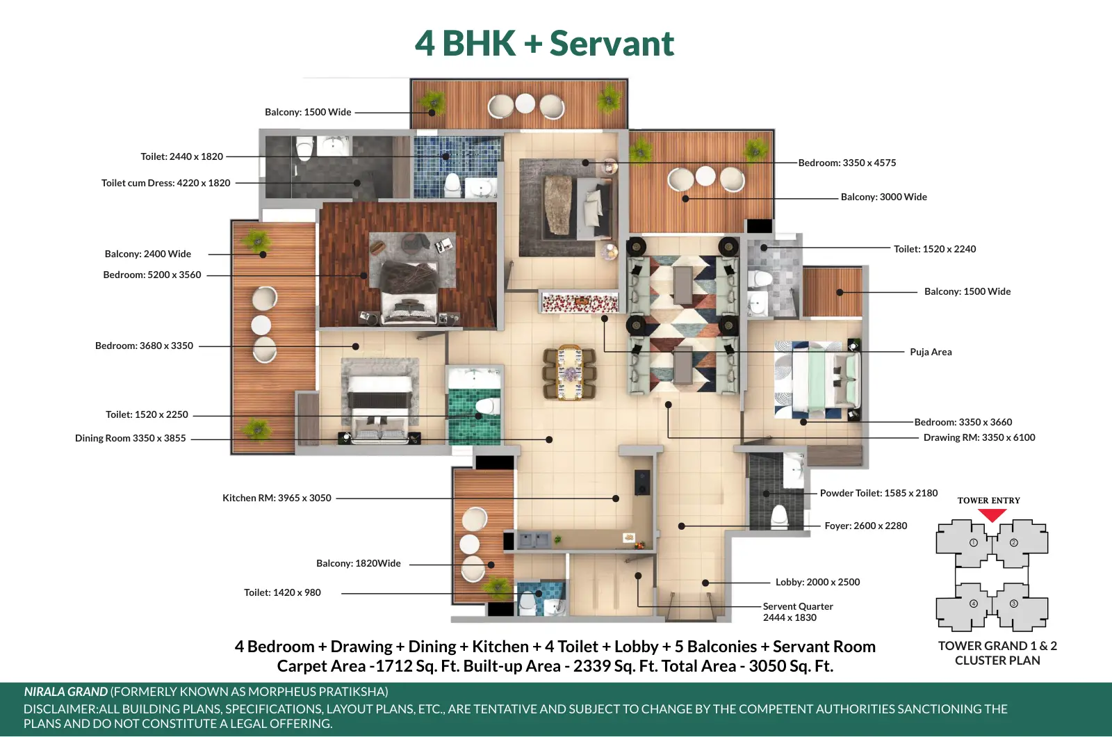 Morpheus Pratiksha — floor plan 1