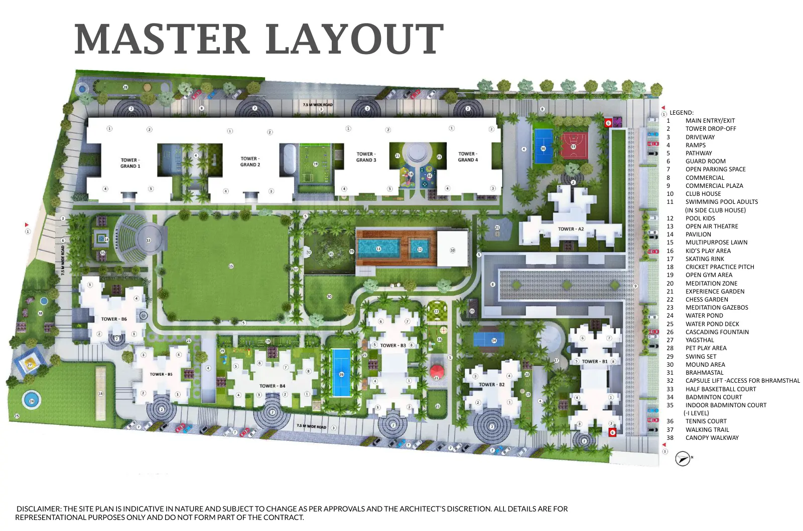 Morpheus Pratiksha — site plan 1
