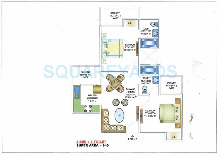 Morpheus Pratiksha — floor plan 3