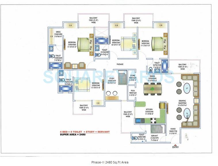 Morpheus Pratiksha — floor plan 9