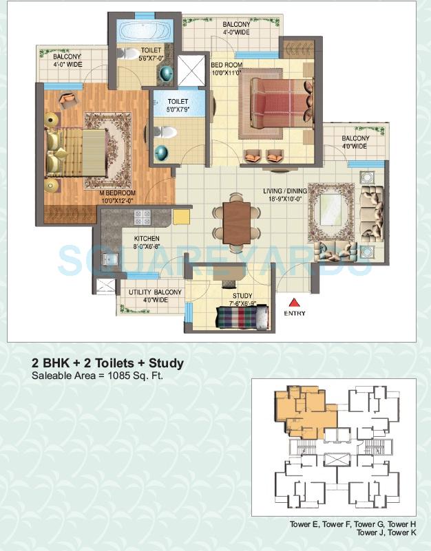Nimbus The Golden Palm — floor plan 2