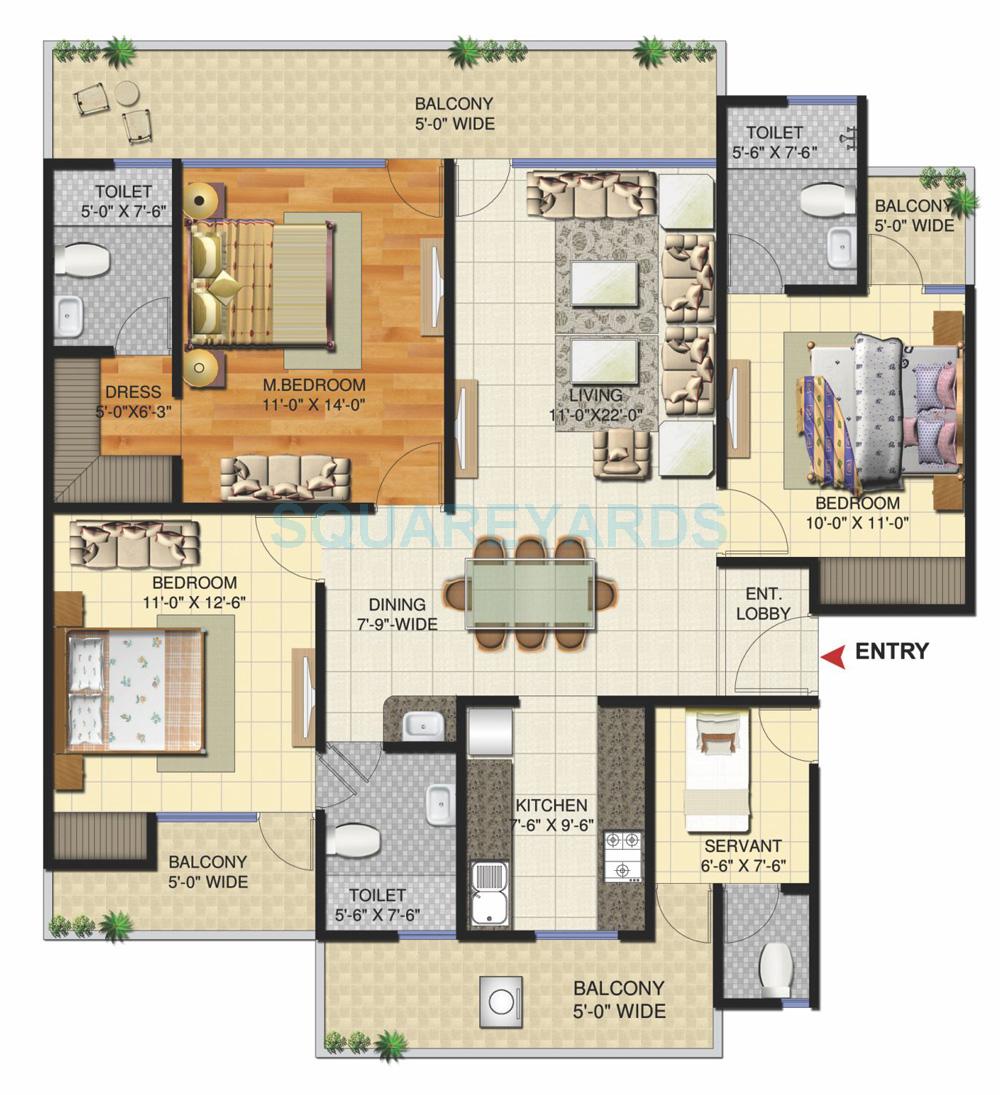 Victory Ace — floor plan 7