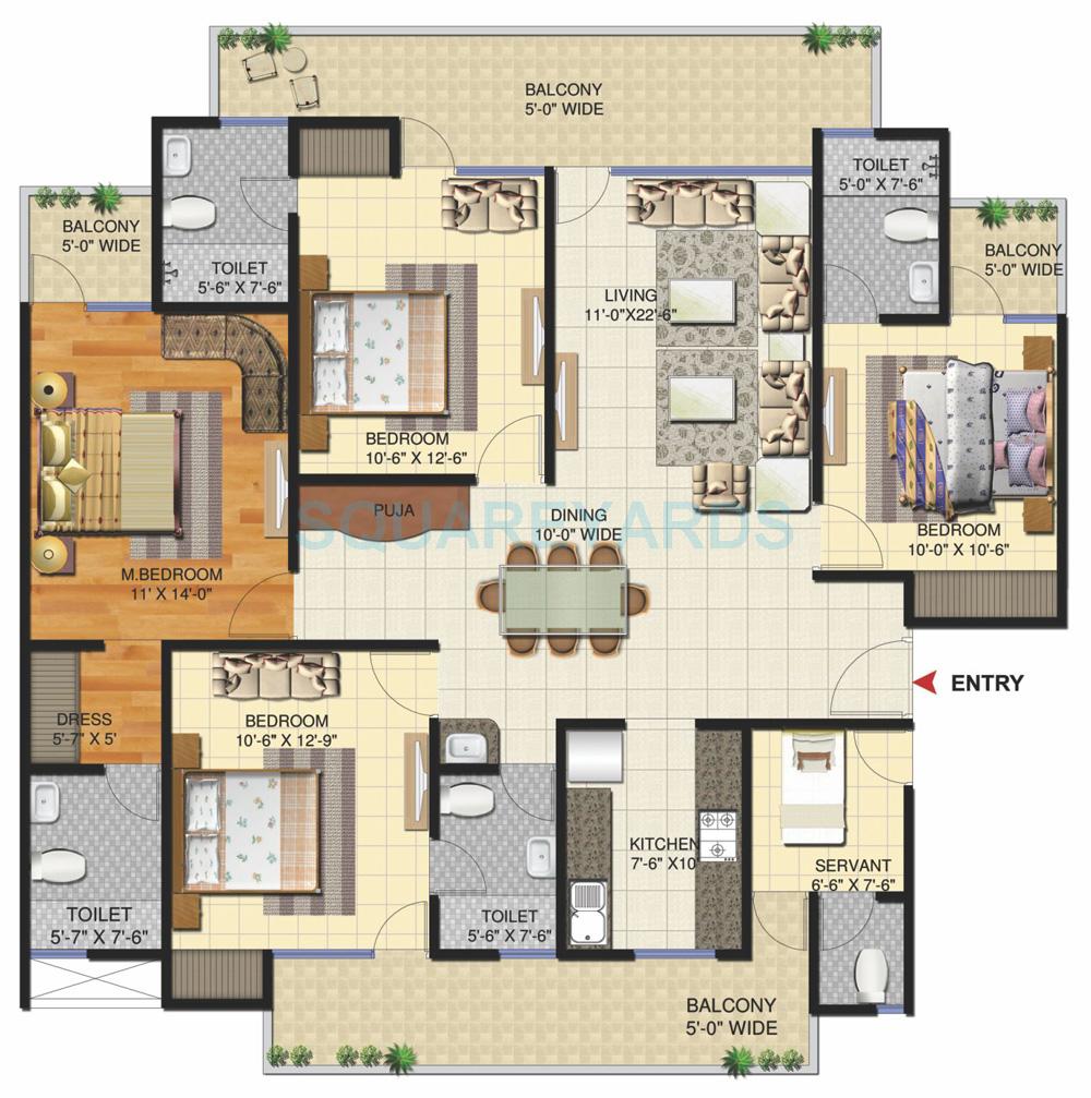 Victory Ace — floor plan 9