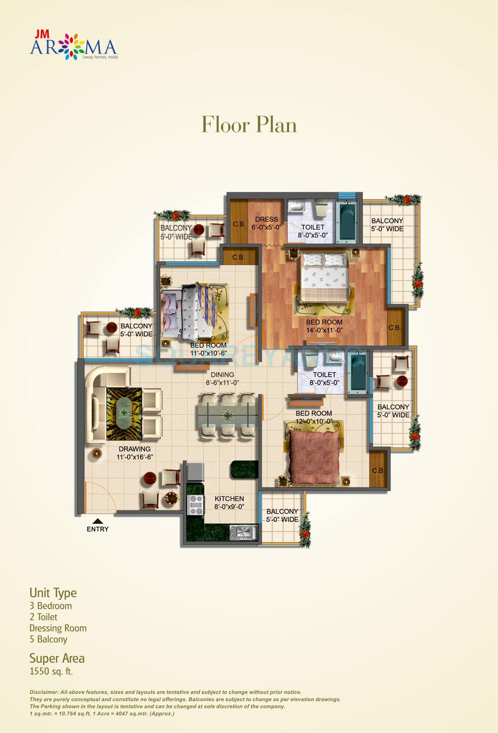 JM Aroma — floor plan 2