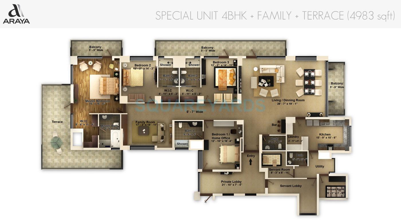 Pioneer Park Araya — floor plan 6