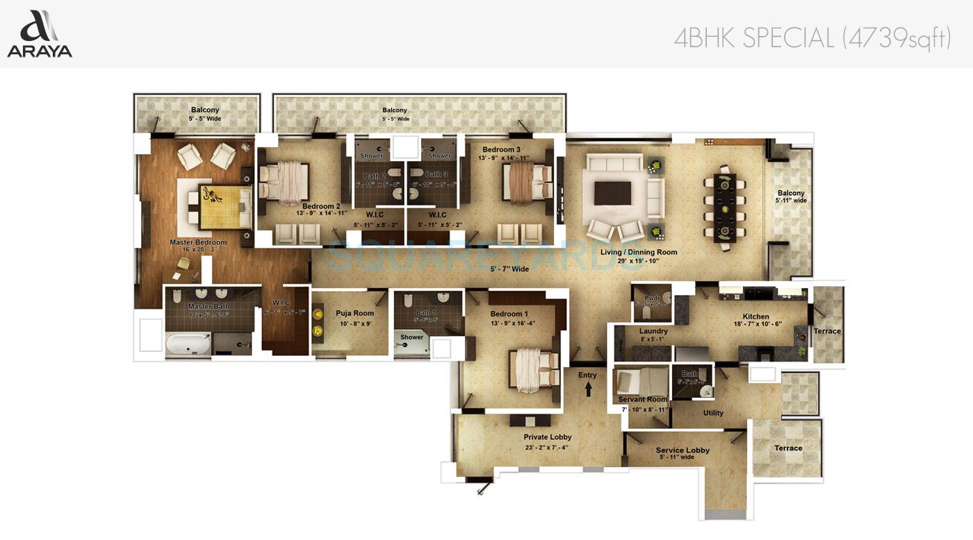 Pioneer Park Araya — floor plan 9