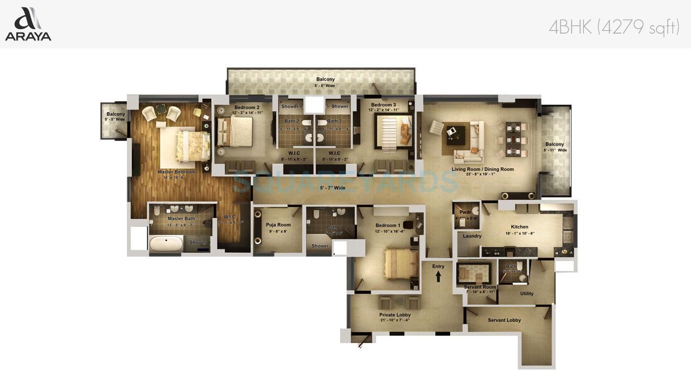 Pioneer Park Araya — floor plan 10