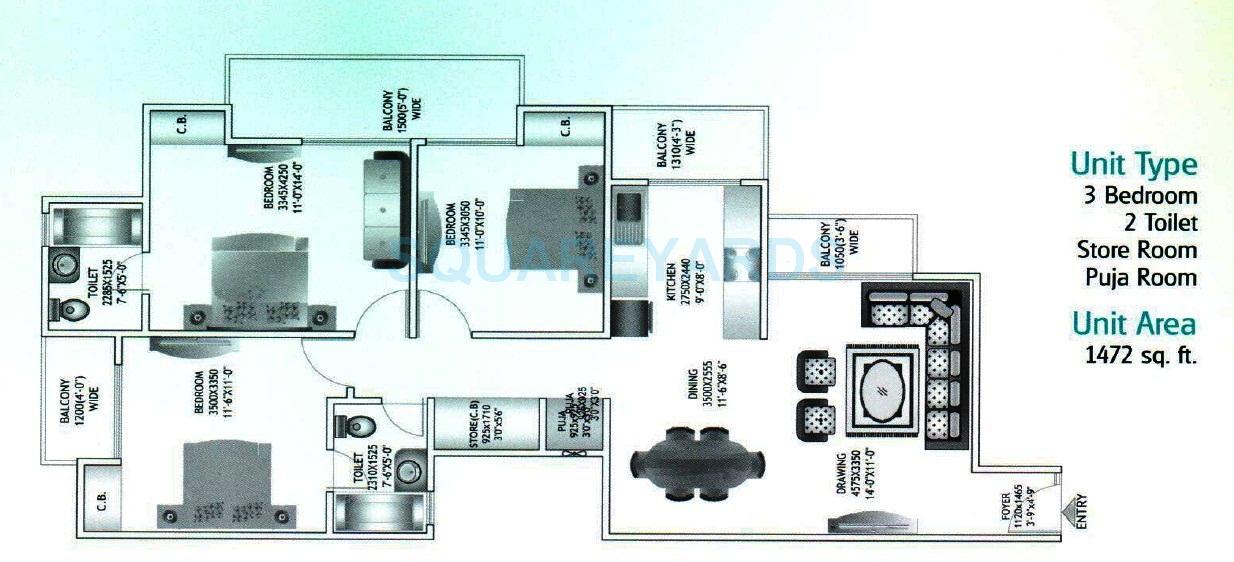 JM Orchid — floor plan 2