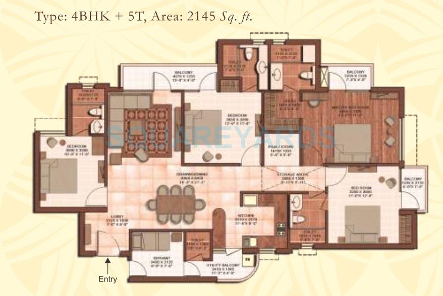 Earthcon Casa Royale — floor plan 13
