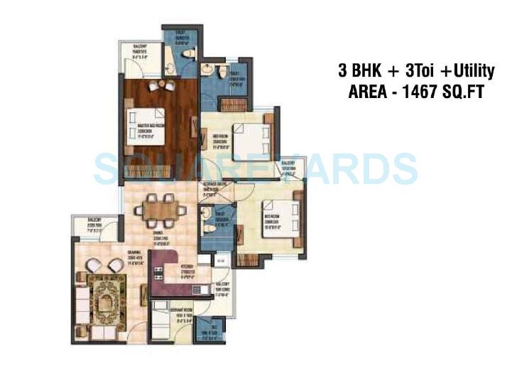 Earthcon Sanskriti — floor plan 3