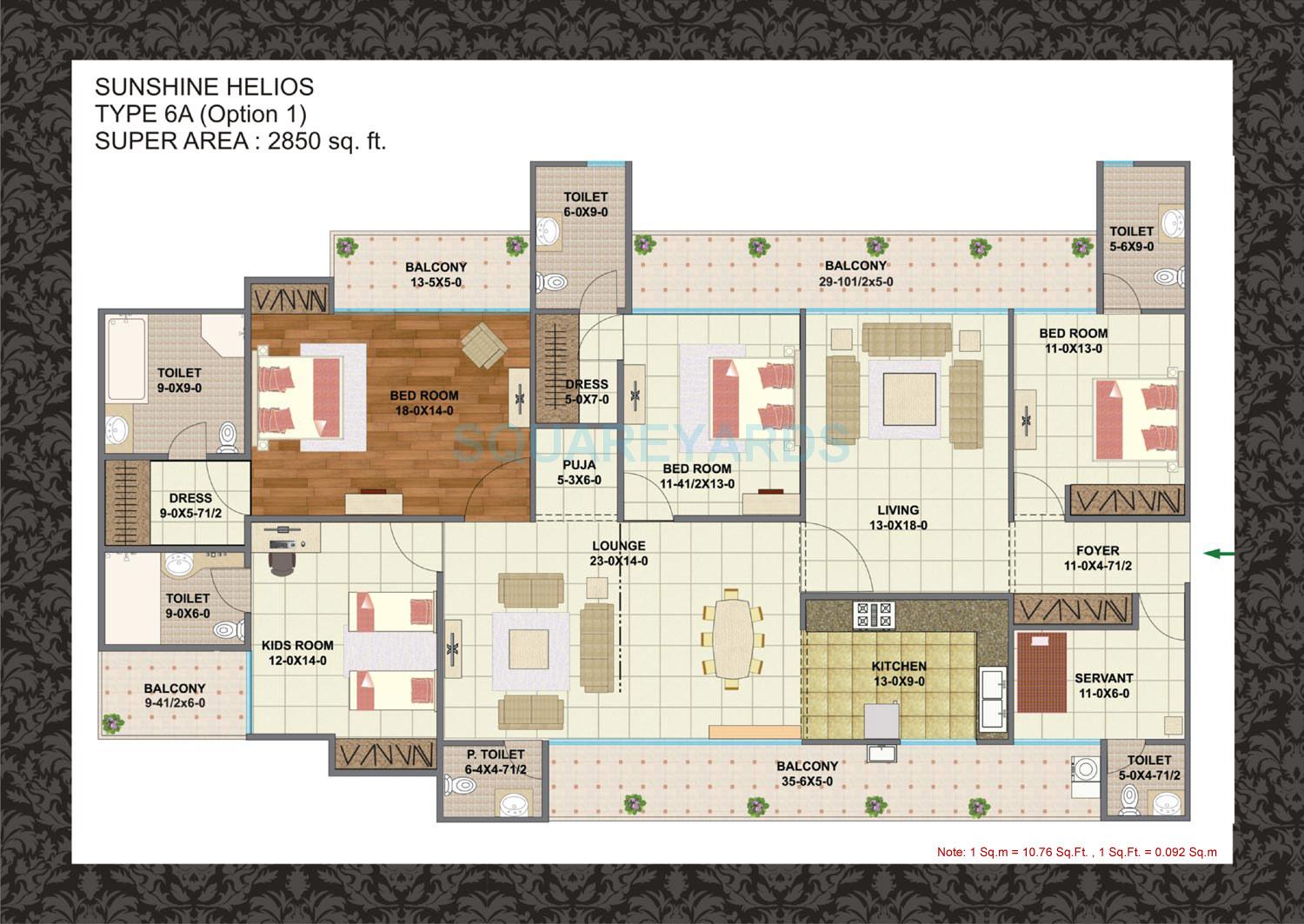 Sunshine Helios — floor plan 5