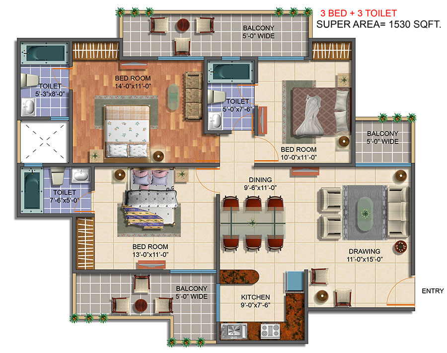 Saviour Green Arch — floor plan 4