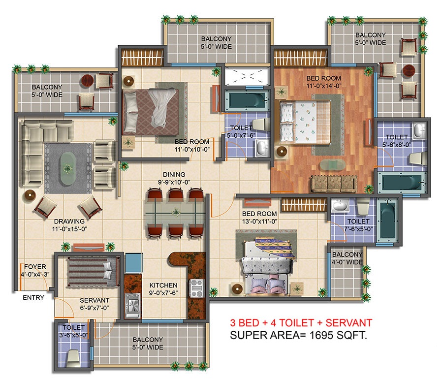 Saviour Green Arch — floor plan 5