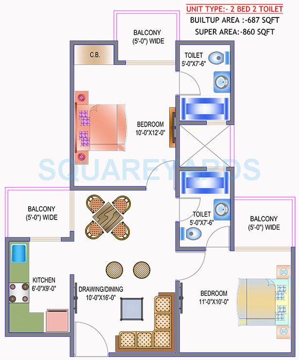 Saviour Green Arch — floor plan 1