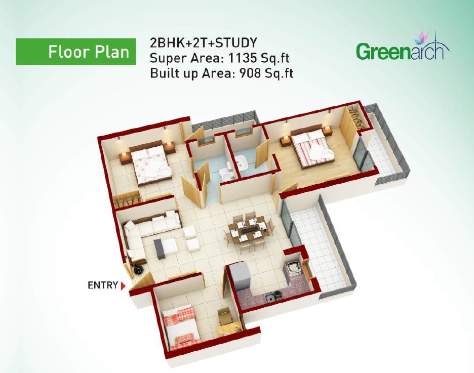 Saviour Green Arch — floor plan 2