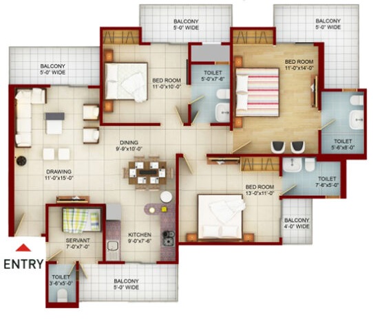 Saviour Green Arch — floor plan 6