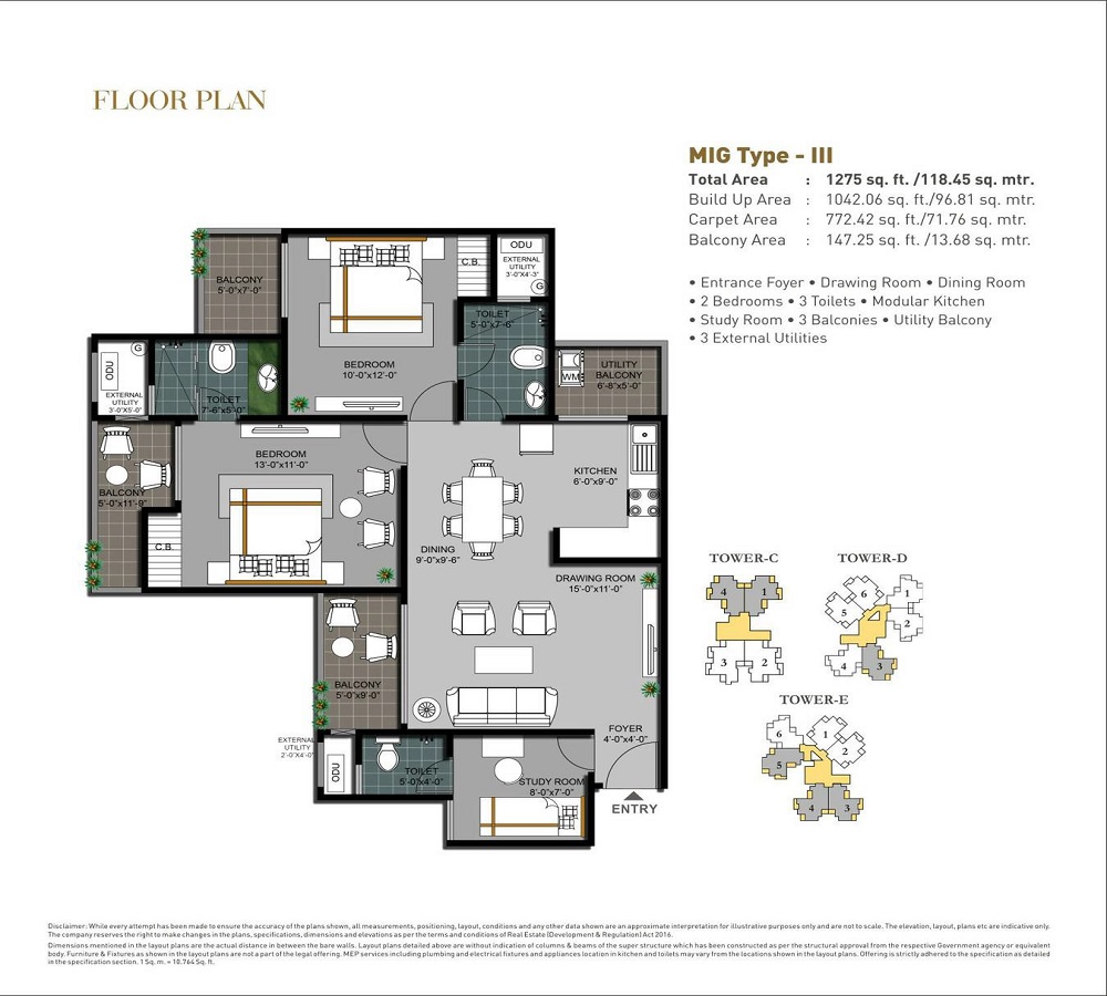 Hawelia Valenova Park — floor plan 3