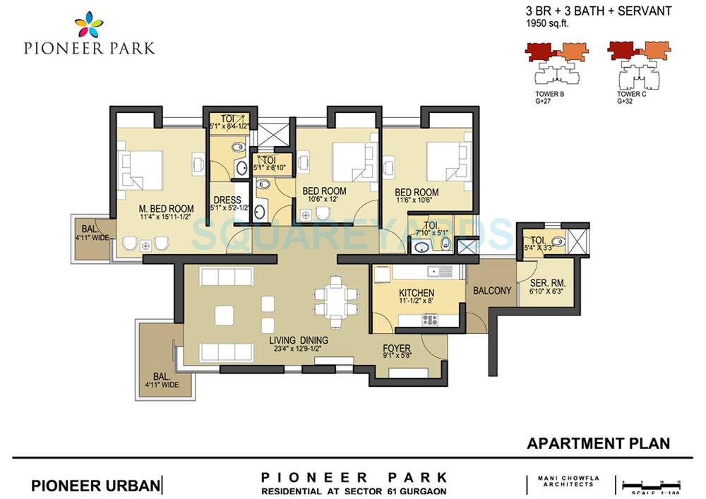 Pioneer Park Phase 1 — floor plan 2