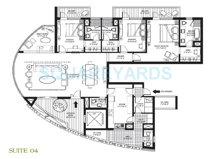 Emaar The Palm Drive-The Sky Terraces — floor plan 2