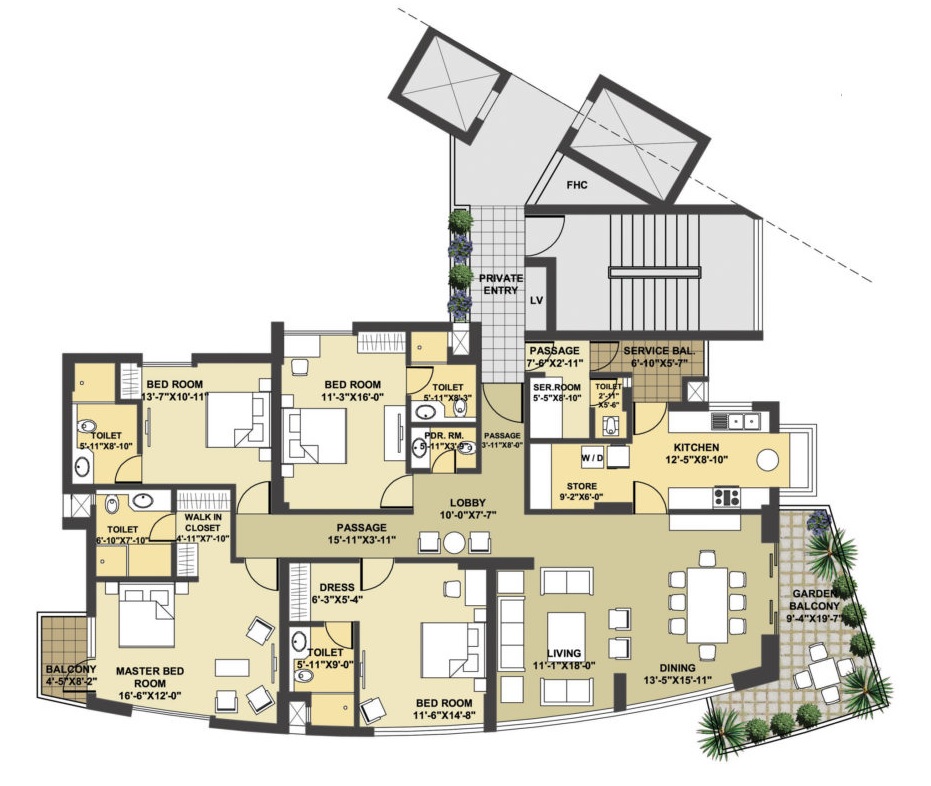Pioneer Park Presidia — floor plan 9
