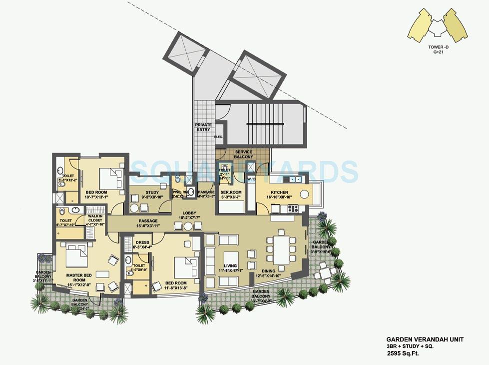 Pioneer Park Presidia — floor plan 4