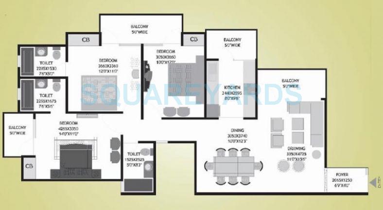 Prateek Fedora — floor plan 4