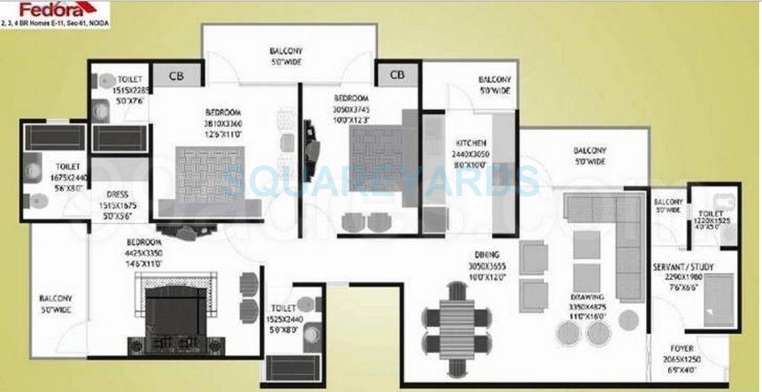 Prateek Fedora — floor plan 6
