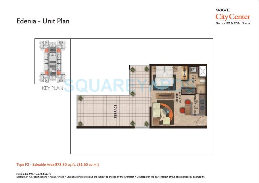 Wave City Center - Edenia — floor plan 2