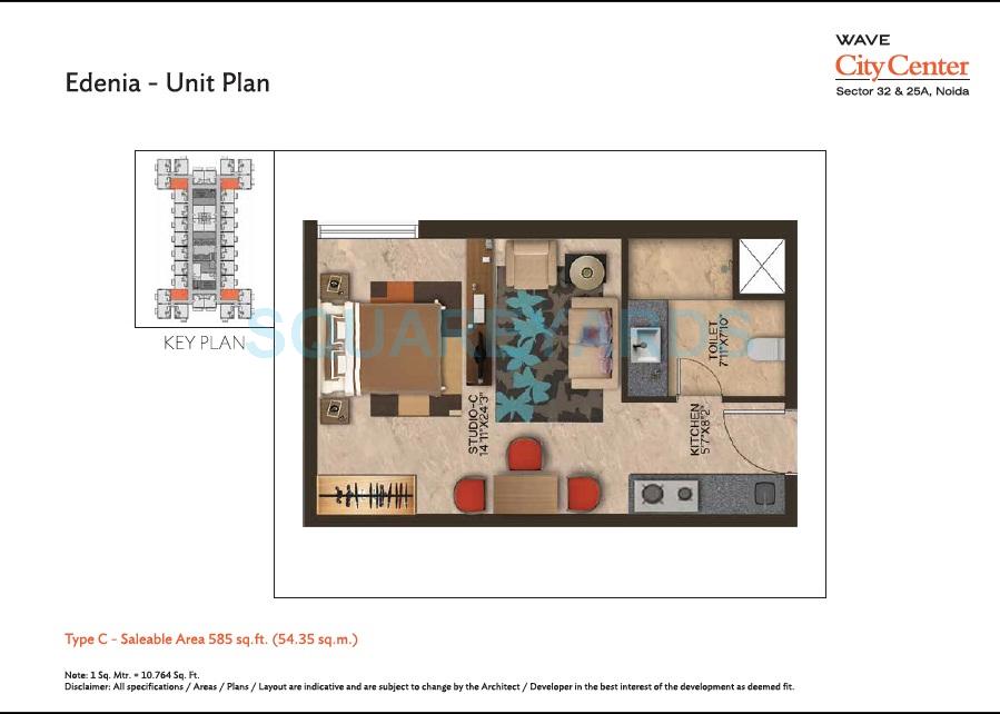 Wave City Center - Edenia — floor plan 4
