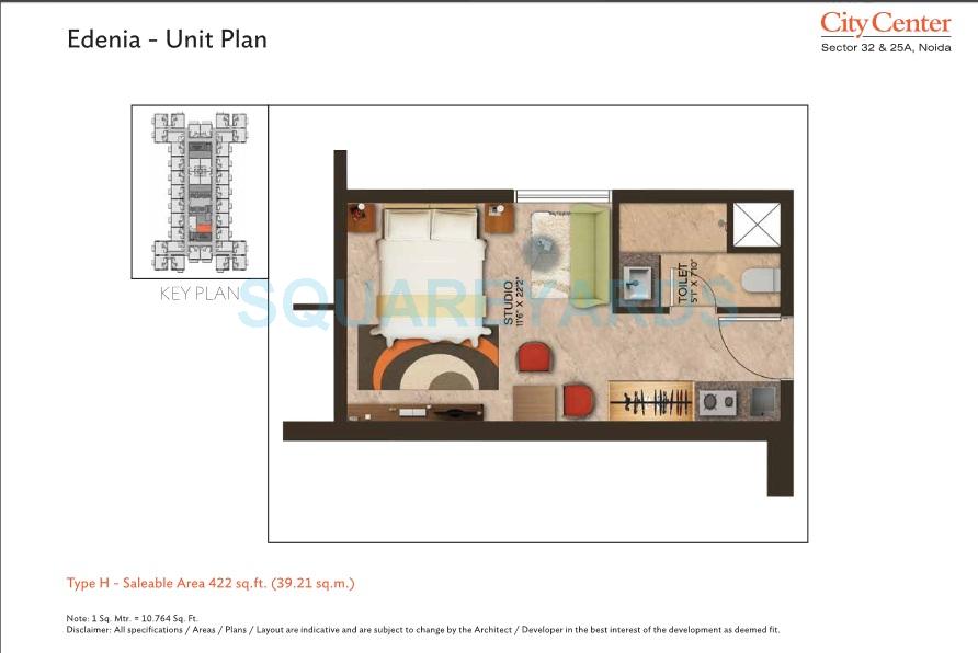 Wave City Center - Edenia — floor plan 7