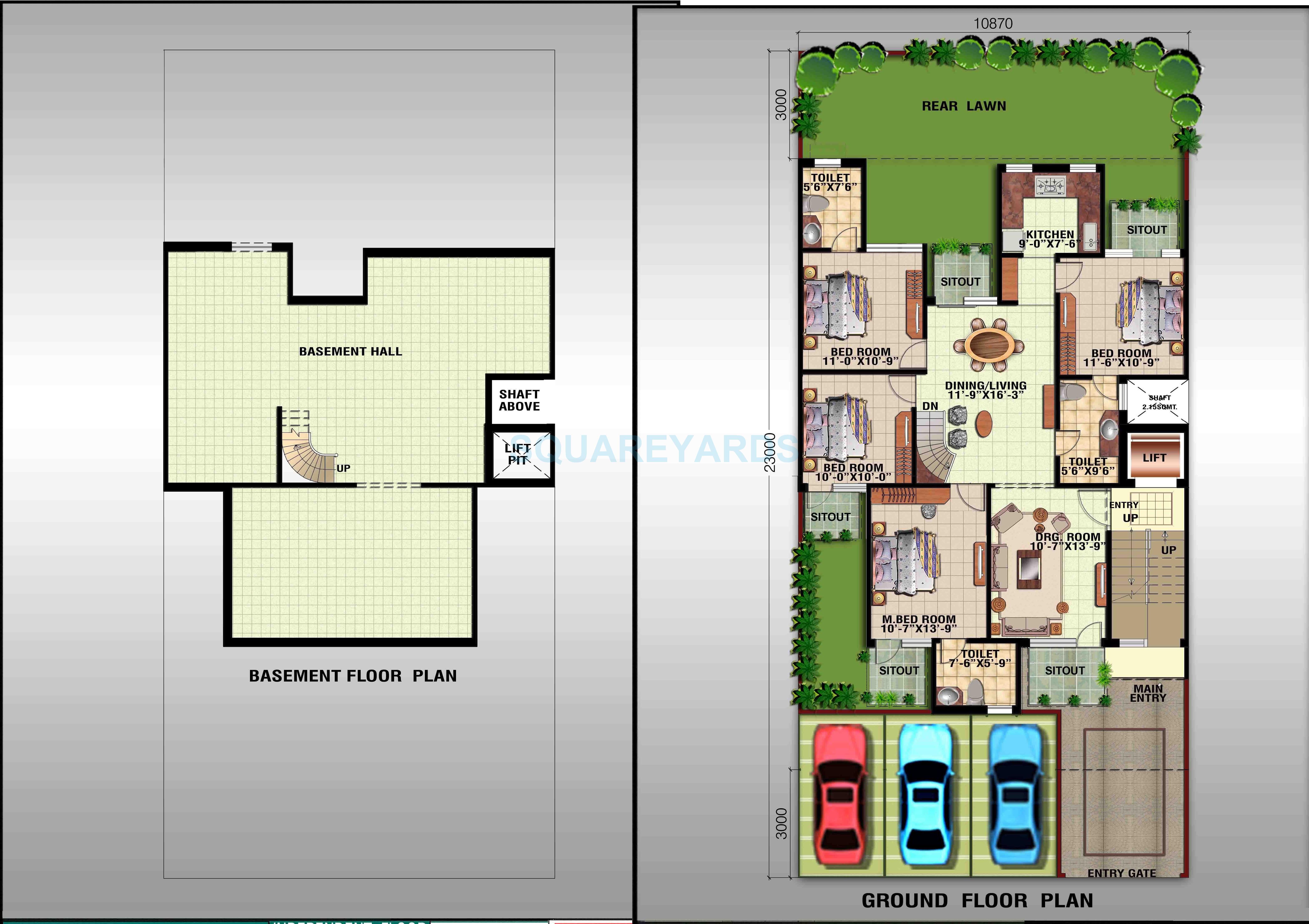 Ansal Esencia - Sovereign Floors — floor plan 3
