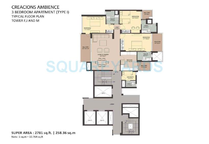 Ambience Creacions — floor plan 3