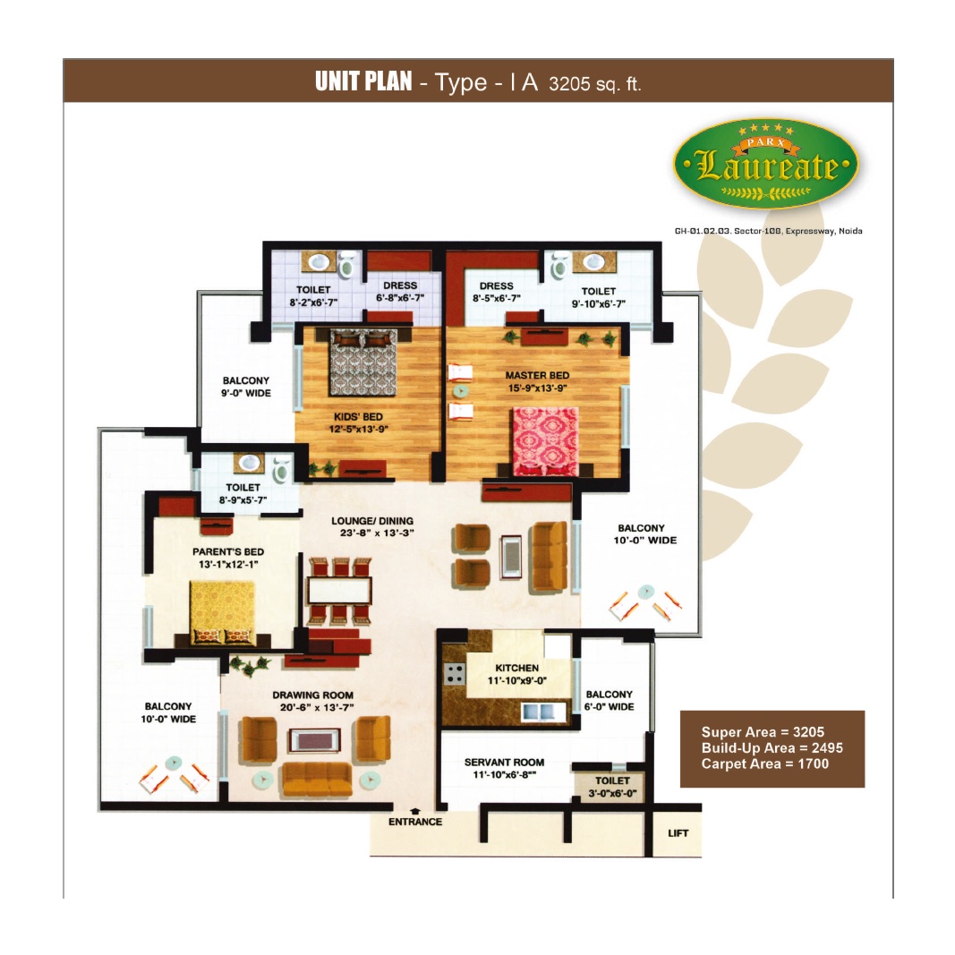 Parx Laureate — floor plan 2